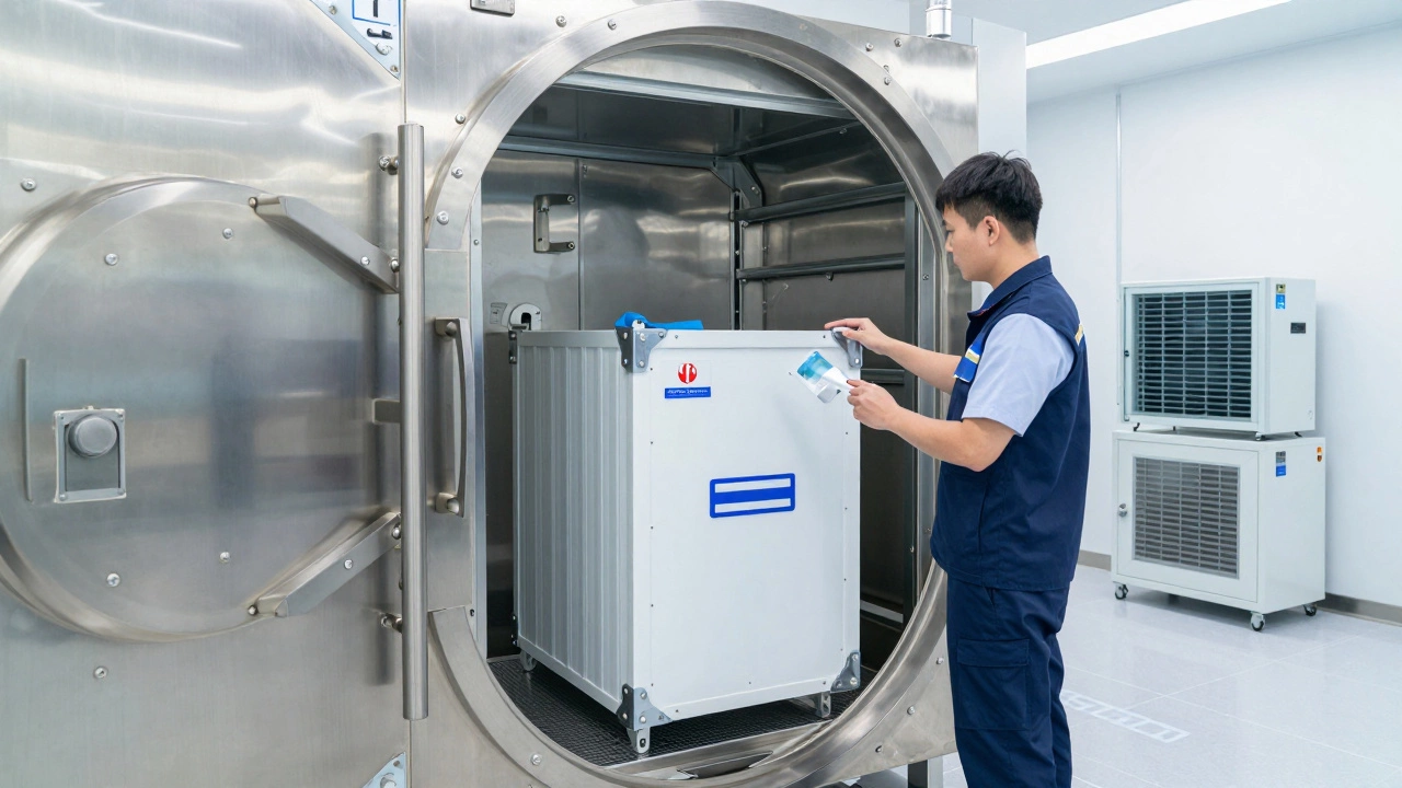 Professional specialized logistics equipment for shipping high-value goods