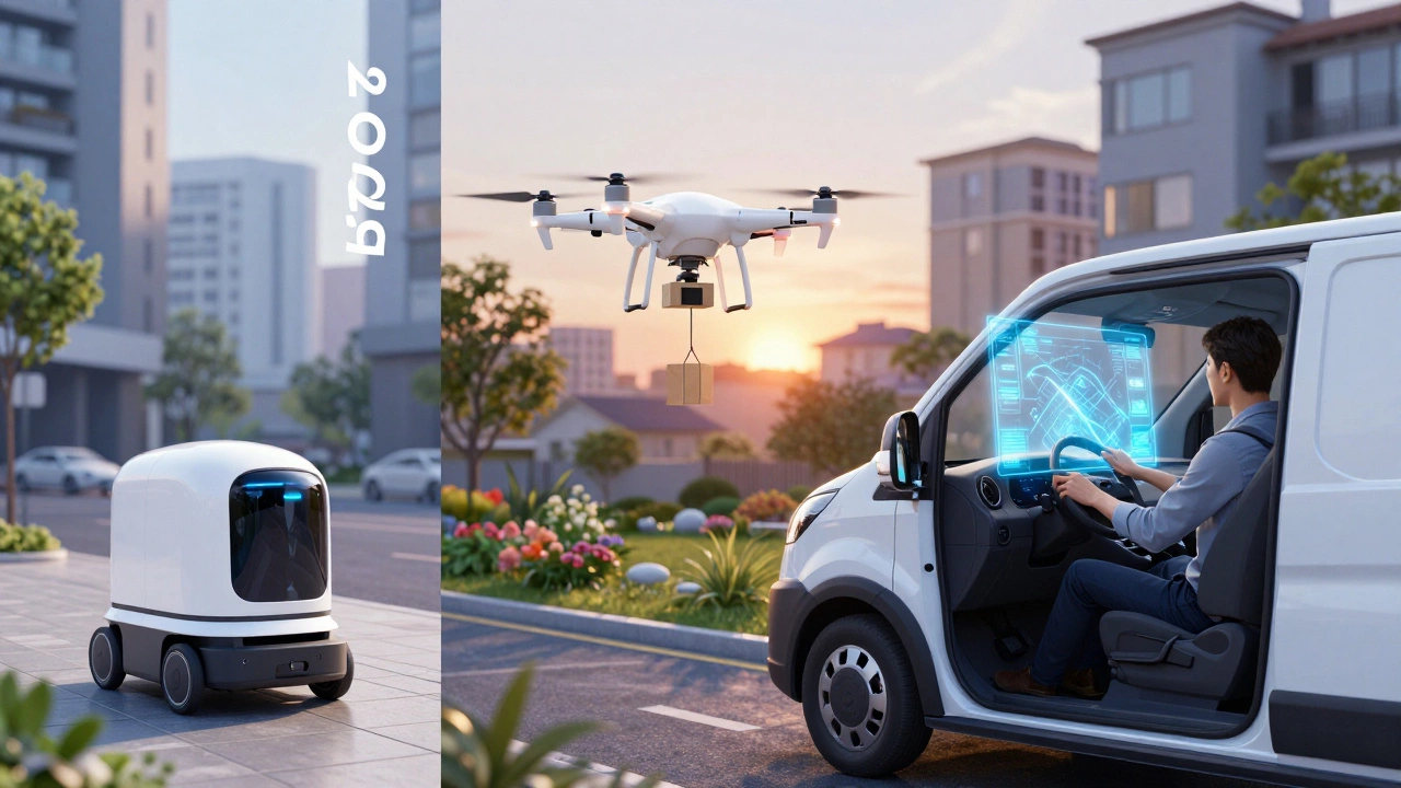 Autonomous robots, drones, and AI drivers in 2026 logistics